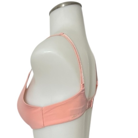 32B no wire Victoria's secret Coral Pink bra *flaws - Picture 6 of 7